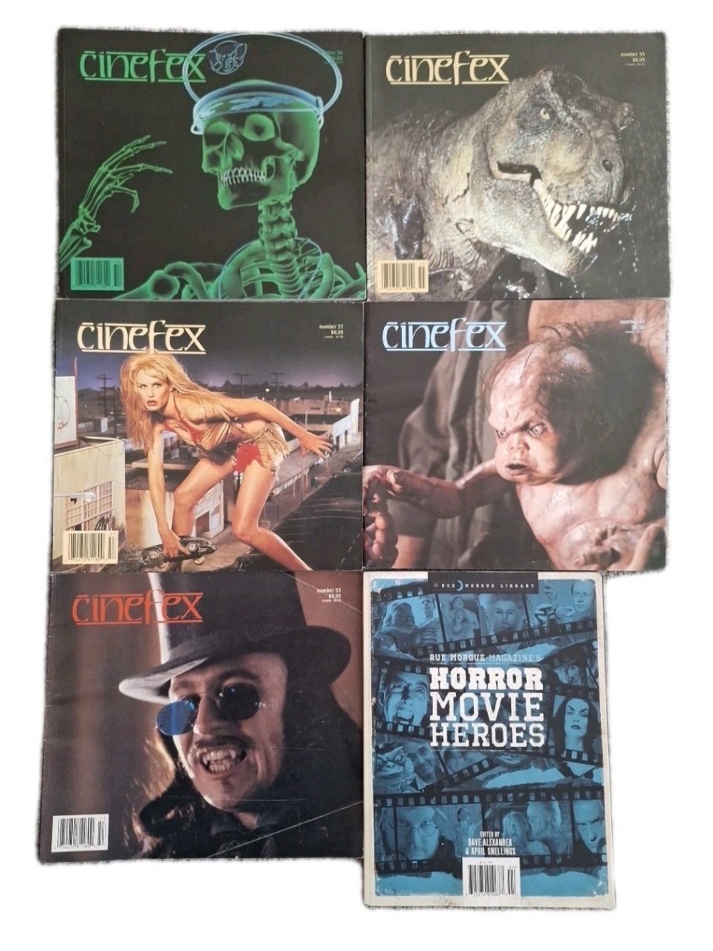 Magazine Collection — Assorted Covers (Black, Green, Brown, Blue)